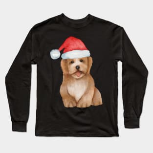 Cute And Lovely Animals With Christmas Long Sleeve T-Shirt